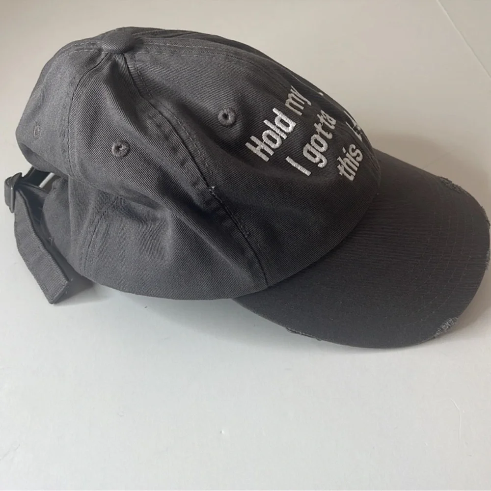 District Women’s Baseball Cap for Dog Lovers Gray